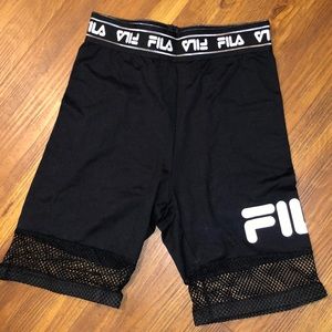 Fila biker shorts